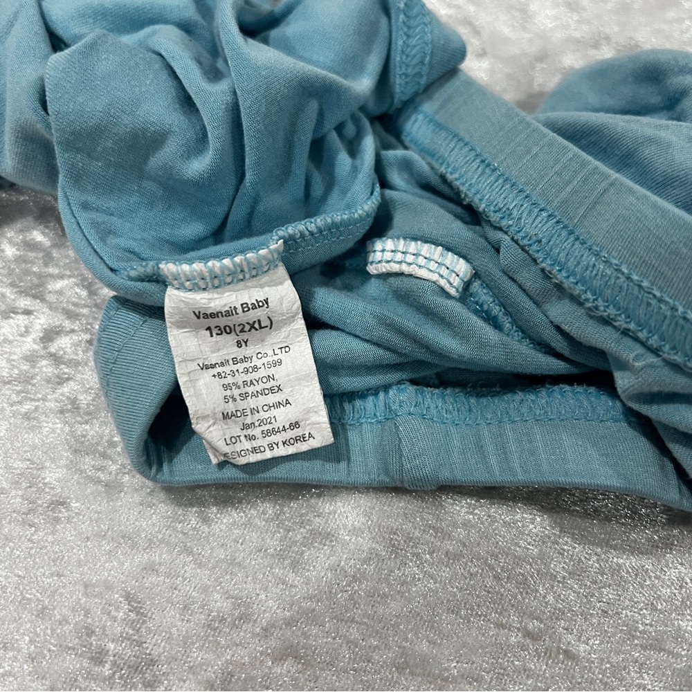 Vaenait Baby Lot Bundle 2 Pajama Set Black & Blue Size 8 Years (2XL) Boys Kids - Picture 6 of 8